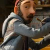 Wildwood Movie Jake Johnson Grey Hooded Jacket