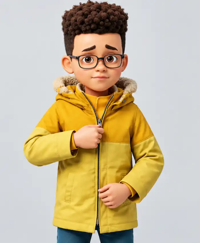 Wildwood 2026 Curtis Mehlberg Yellow Hooded Parka Jacket