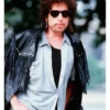 Bob Dylan Fringe Leather Black Jacket