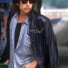 Bob Dylan Fringe Leather Black Jacket