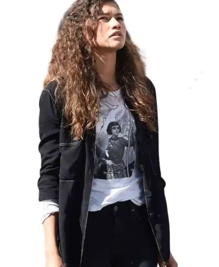Spider Man No Way Home MJ Black Jacket