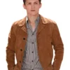 Spiderman Far From Home Peter Parker Suede Leather Jacket