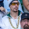 Ali G Cohen Wimbledon White Sacha Baron Track Jacket