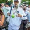 Ali G Cohen Wimbledon White Sacha Baron Track Jacket