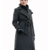 Birce Akalay Graveyard S03 Grey Wool Coat
