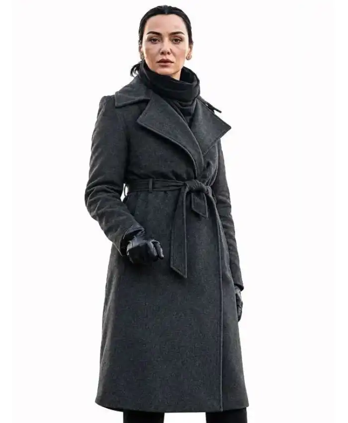 Birce Akalay Graveyard S03 Grey Wool Coat