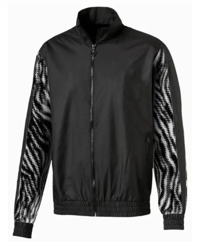 Ted Lasso Toheeb Jimoh Zebra Printed Jacket
