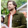 Chris McNally Love Finds You Green Suede Jacket