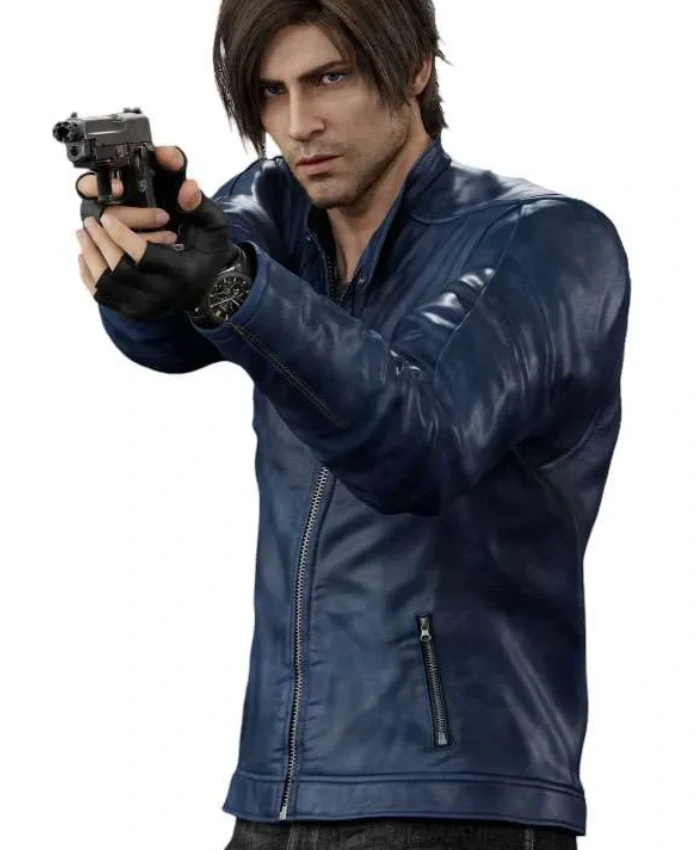 Resident Evil Death Island Leon Kennedy Jacket