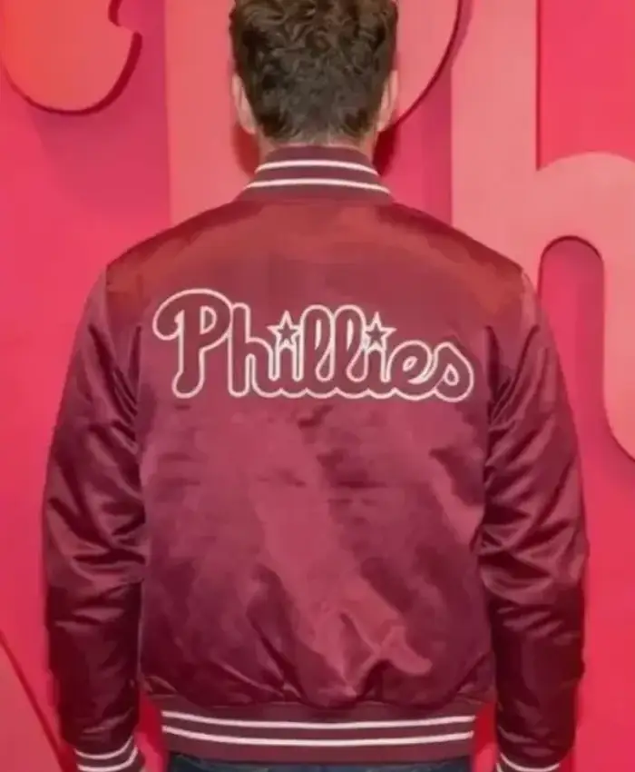Ryan Phillippe Philadelphia Phillies Burgundy Jacket