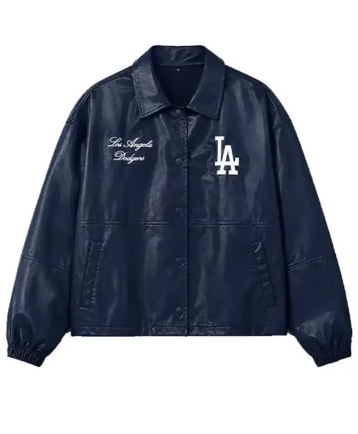 Los Angeles Dodgers True Navy Coaches Jacket