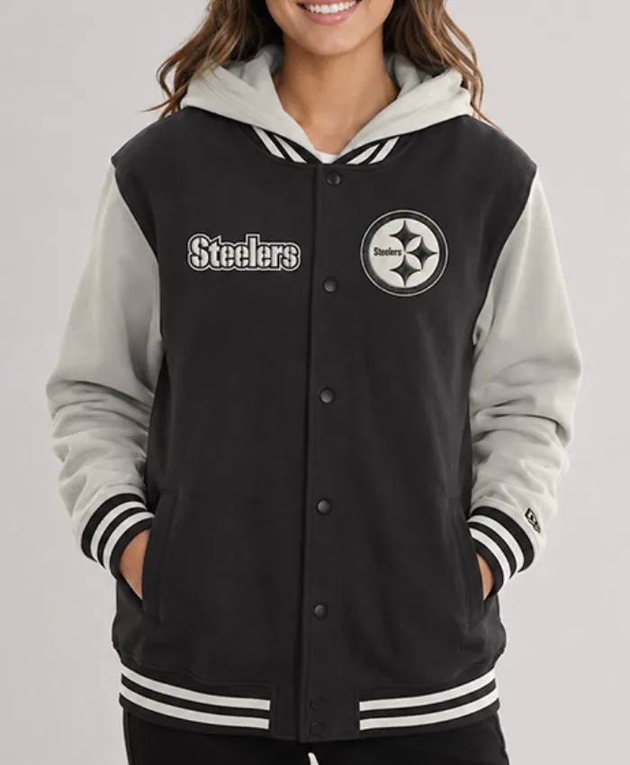 Pittsburgh Steelers 2026 New Era Hoodie Jacket