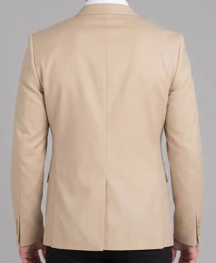 Cristiano Ronaldo Vogue Beige Blazer - Image 2