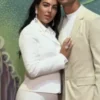 Georgina Rodríguez Vogue 2026 Women's White Blazer