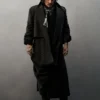Johnny Depp Dior Sauvage Extrait Black Long Coat 