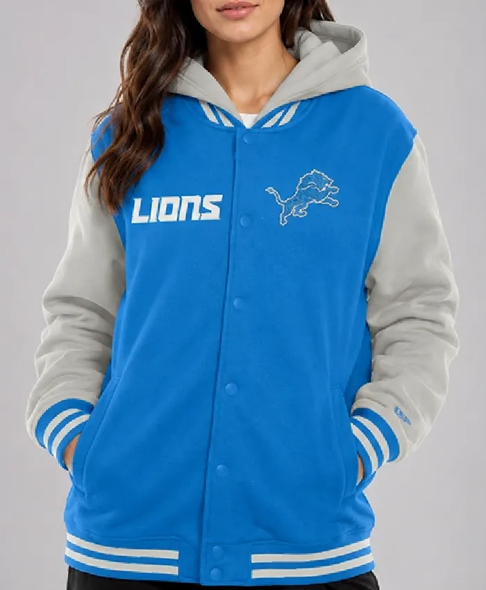 Detroit Lions 2026 New Era Hoodie Jacket