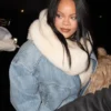 New York City 2026 Rihanna Blue Denim Jacket