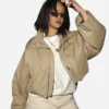 New York City SoHo 2026 Rihanna Oversized Jacket