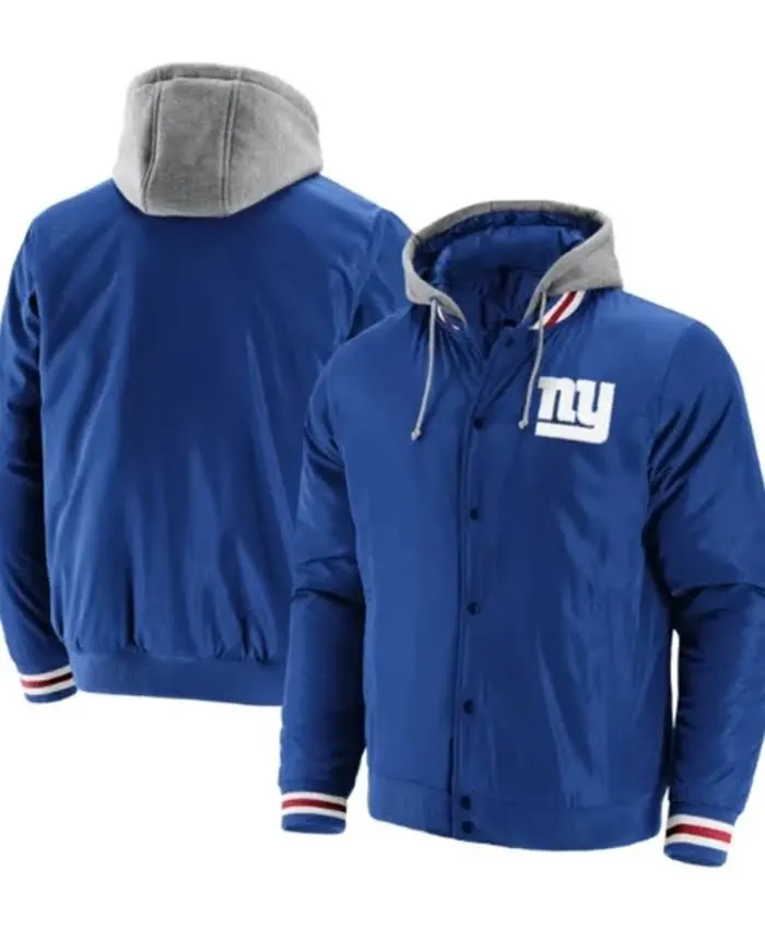 New York Giants Amy Nienow Blue Jacket