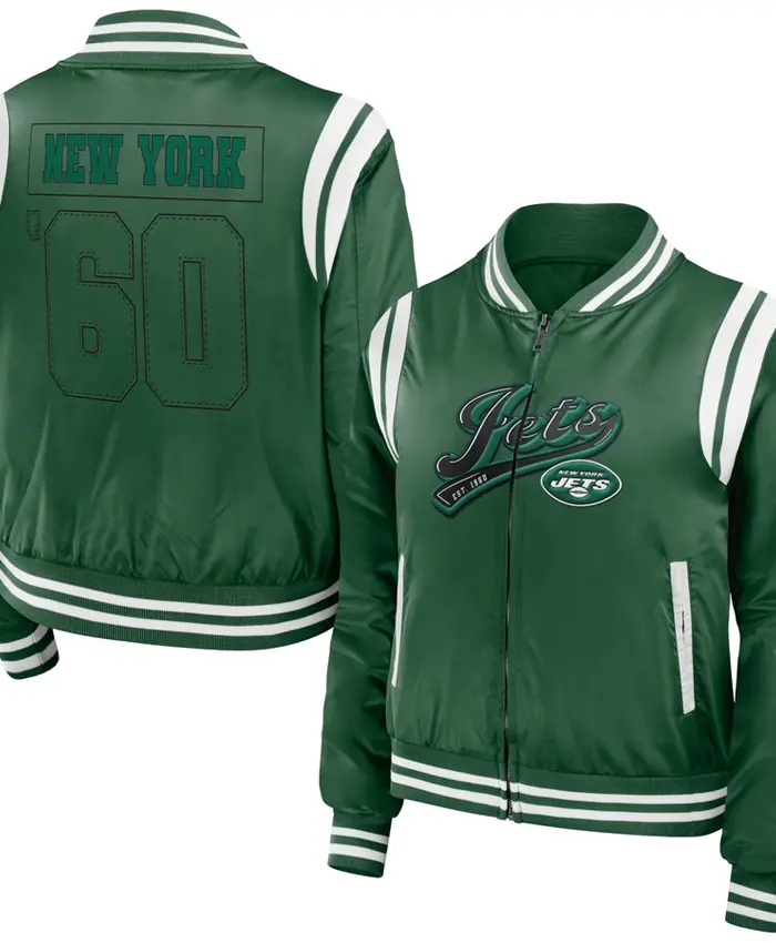 New York Jets Green Bomber Jacket