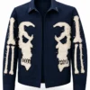 Nicolas Cage Ghost Rider Cosplay Costume Denim Jacket