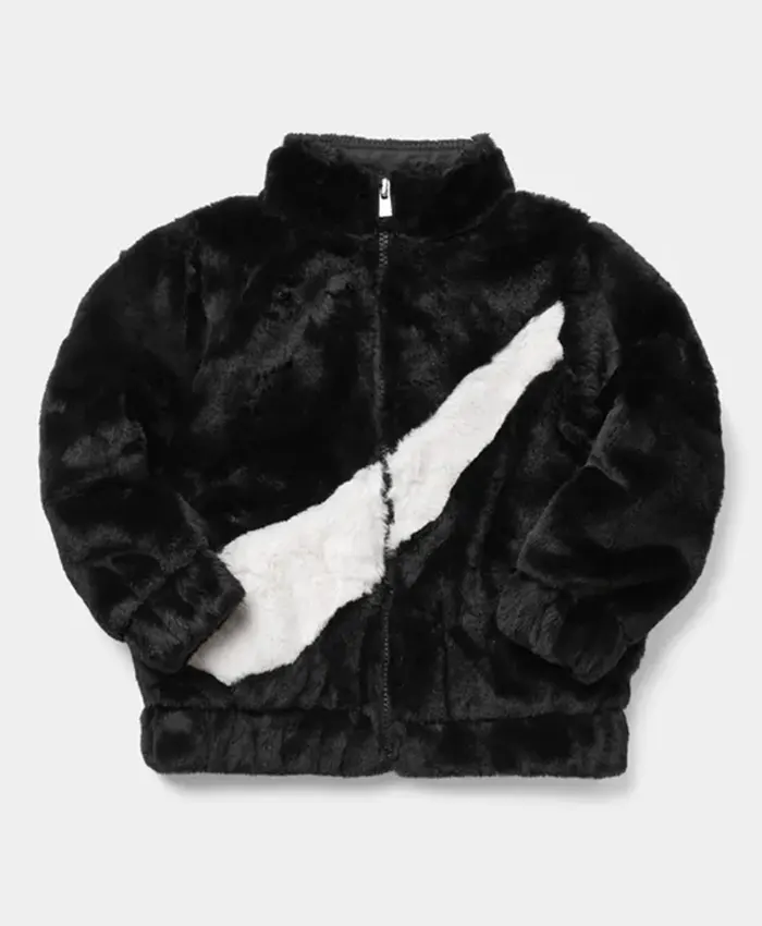 Nike Fur Black Jacket