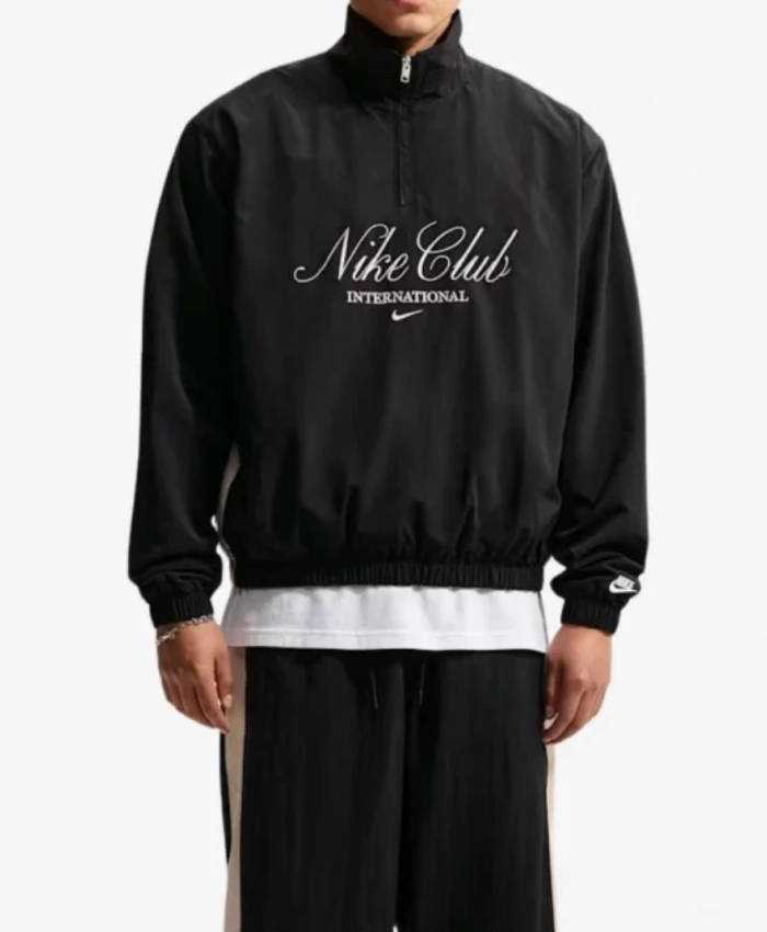 Nike Mens Sportswear Club Nylon Zip Jacket