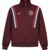 Nike N7 Fleece Burgundy Jacket