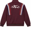 Nike N7 Zip Up Burgundy Jacket