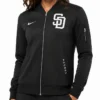 Nike San Diego Padres Dugout Bomber Jacket Womens