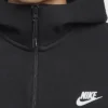 Nike Tech Windrunner Reflective Design Black Fleece Full Zip Jacket