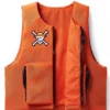 Nike x One Piece Zip Up Orange Cotton Vest For Men and Women