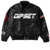 OVO Diplomats Dipset Black Leather Jacket