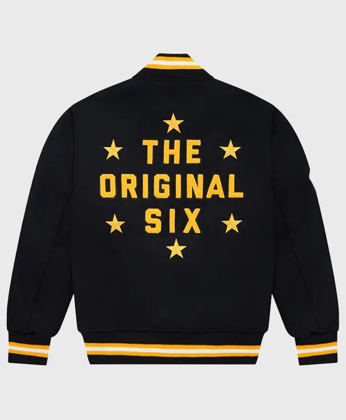 OVO Boston Bruins Varsity Jacket - Image 2