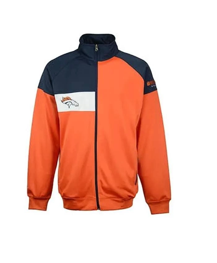 Denver Broncos NFL Track Jacket - Image 4
