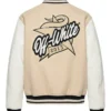Off White Star Logo Wool Varsity Jacket