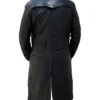 Officer K Ryan Gosling Blade Runner 2049 Leather Fusion Long Trench Coat For Sale