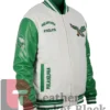 Onie Yundt Philadelphia Eagles Green White Jacket