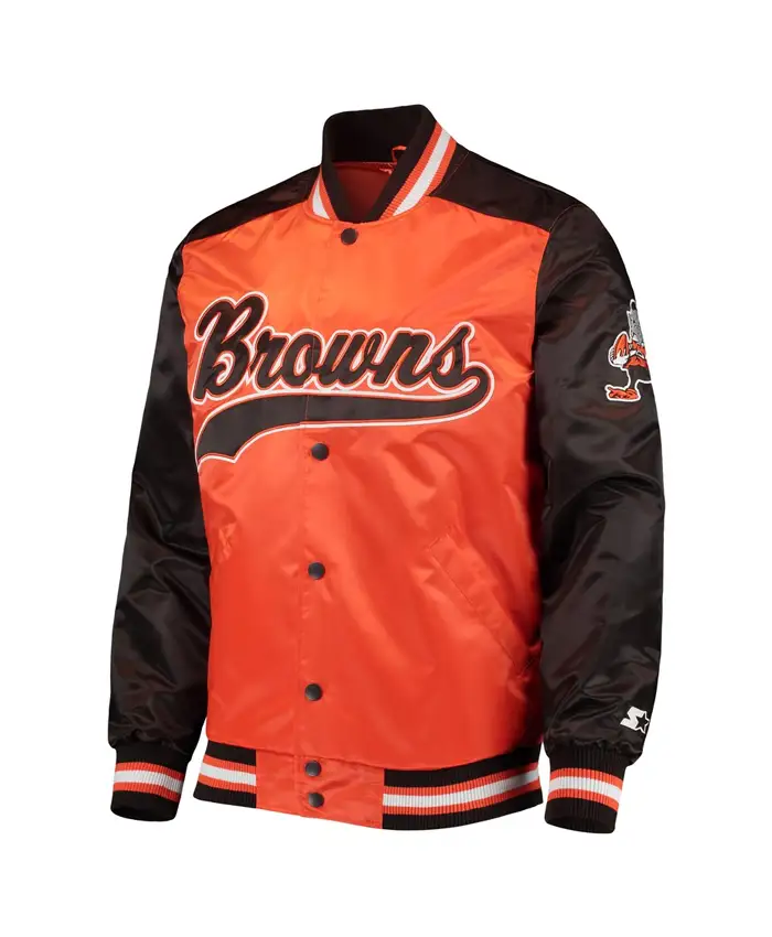 Orange Cleveland Browns Jacket
