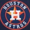 Order Houston Astros Living Large Navy Cotton Jacket
