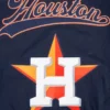 Order Now Houston Astros Living Large Navy Cotton Jacket