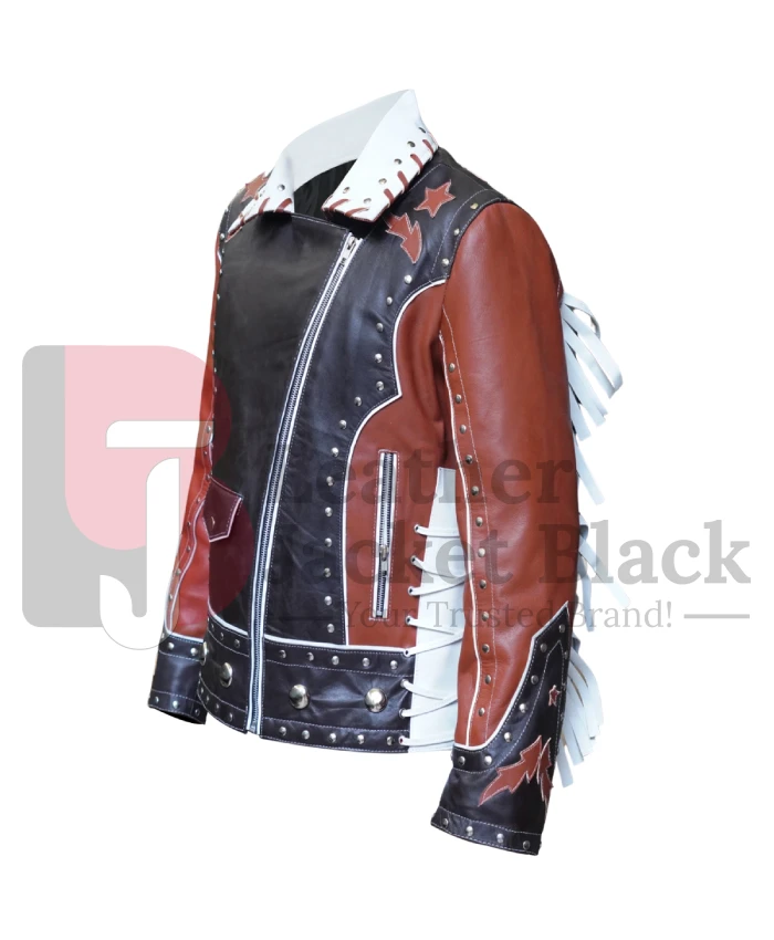 Order Peoples Choice Awards Lainey Wilson Fringe Leather Jacket