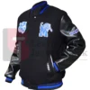Order University Of Memphis Classic Black Wool Varsity Jacket
