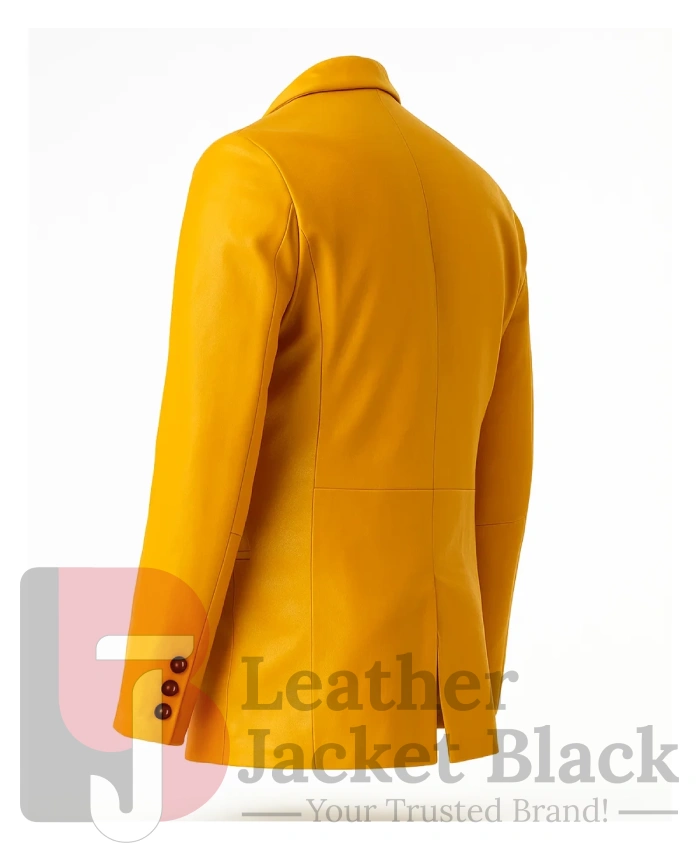 It Ends With Us Lily Bloom Leather Coat - Image 4