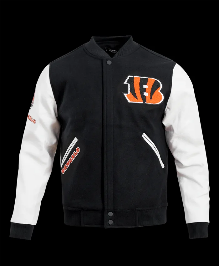 Orren Cincinnati Bengals Wool Varsity Jacket