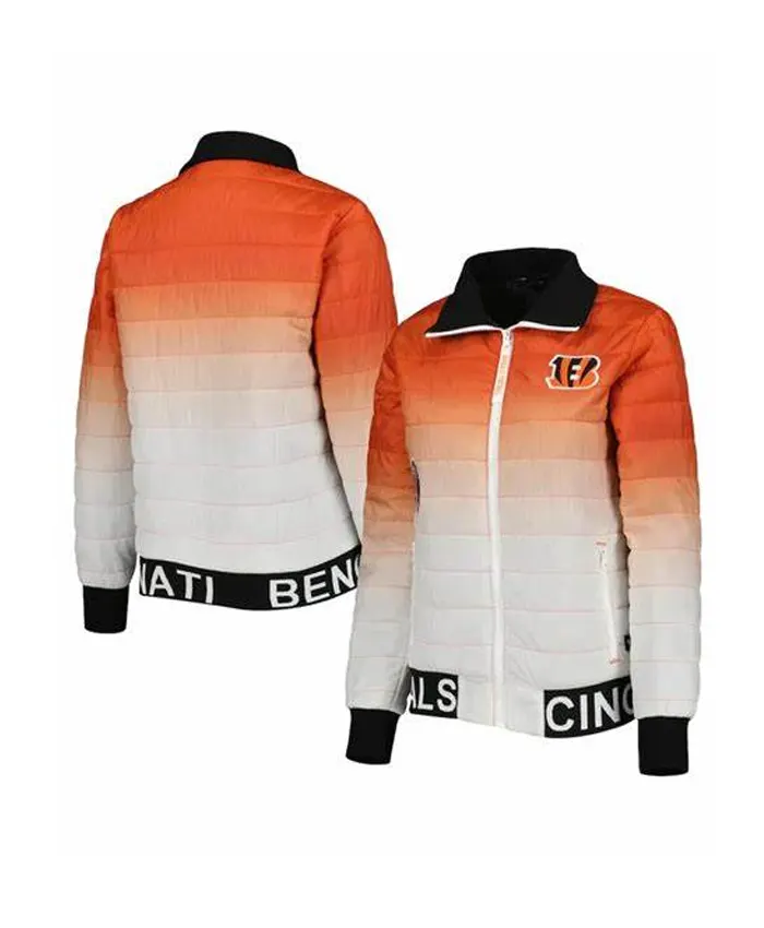 Oscar Cincinnati Bengals Full-Zip Puffer Jacket