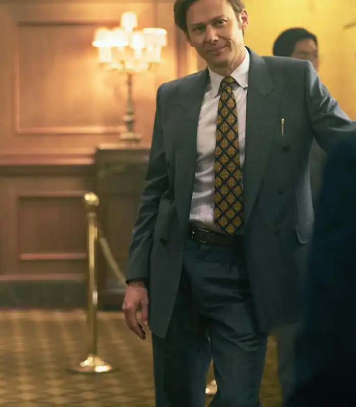 Pachinko Jimmi Simpson Grey Coat