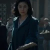 Pachinko Jung Eun Chae Blue Long Coat