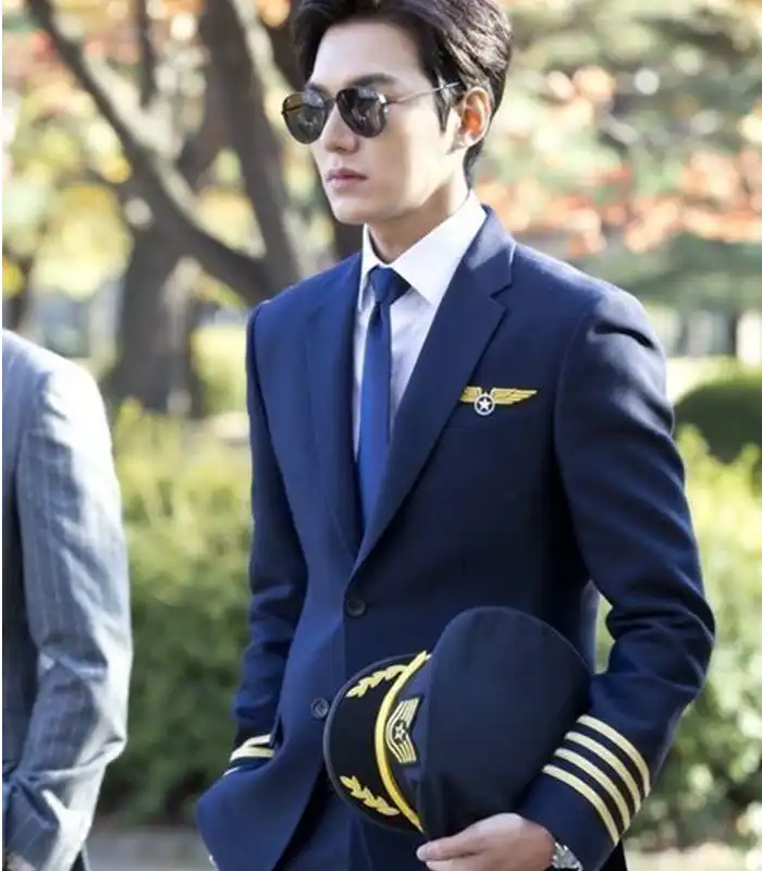 Pachinko Lee Min Ho Navy Blue Blazer