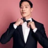 Pachinko Steve Sang Hyun Noh Black Blazer